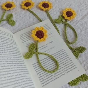 Sunflower bookmark